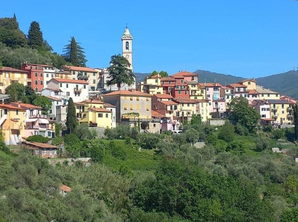 Camera Tra Le Cinque Terre, Camogli E Portofino. Vista Valle E Scorcio Mare All'Orizzonte Castiglione Chiavarese Kültér fotó