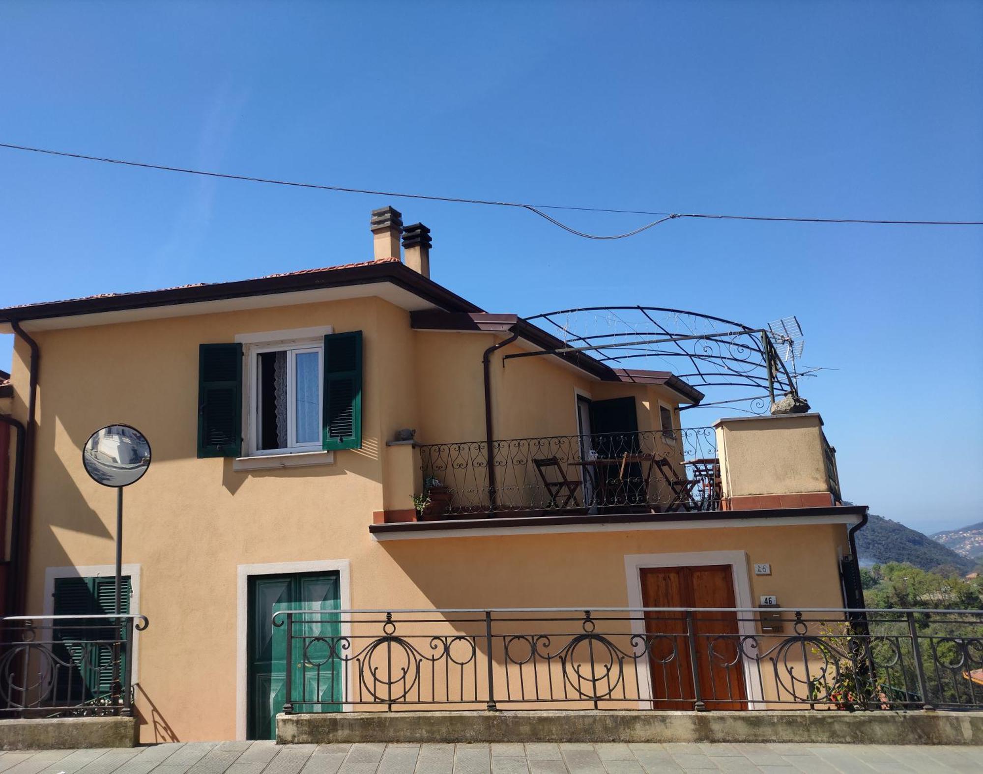 Camera Tra Le Cinque Terre, Camogli E Portofino. Vista Valle E Scorcio Mare All'Orizzonte Castiglione Chiavarese Kültér fotó
